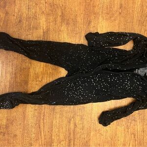 Black Starry Onesie Pajamas